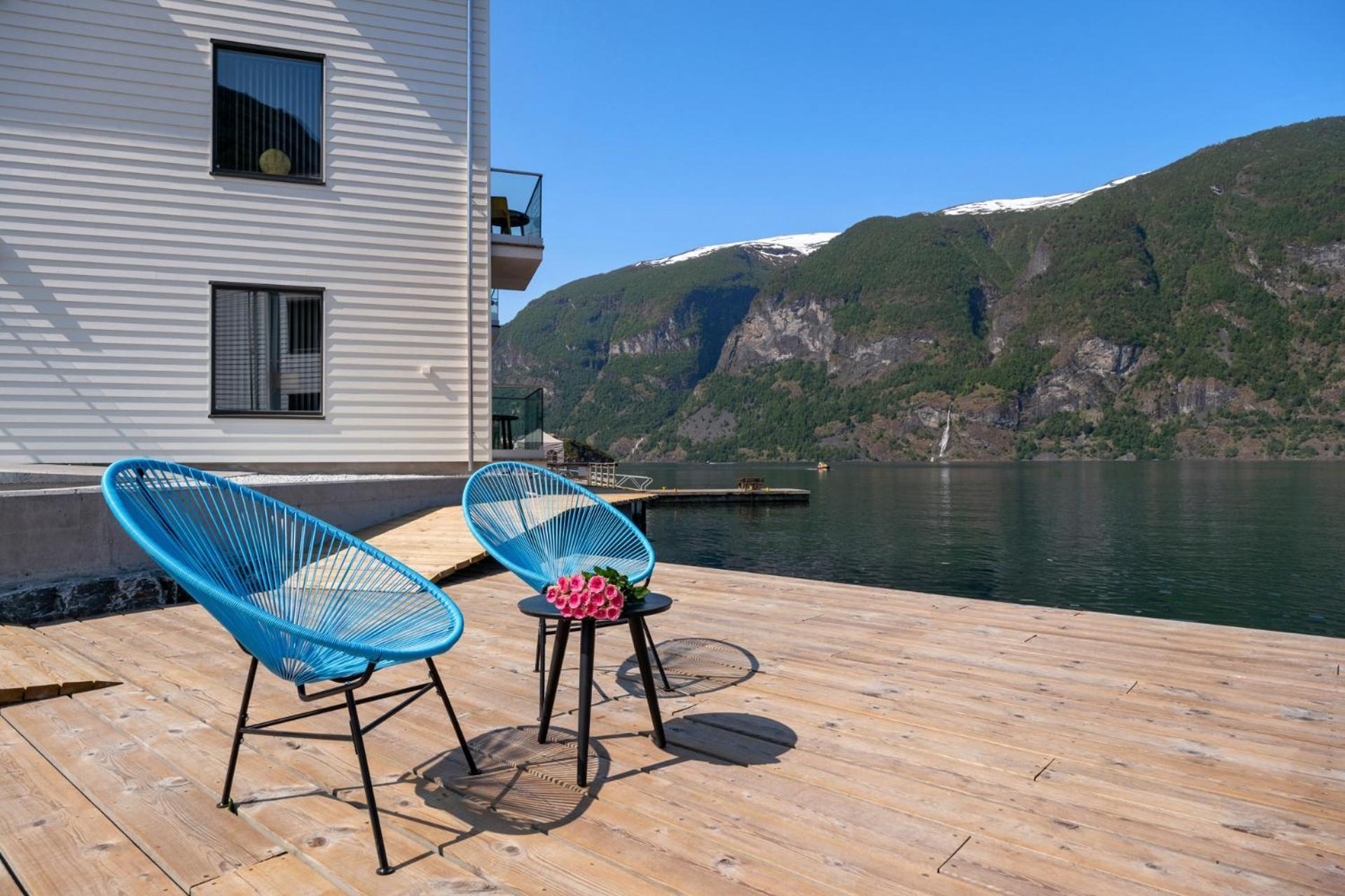 Wangen Apartments As Aurland Eksteriør billede